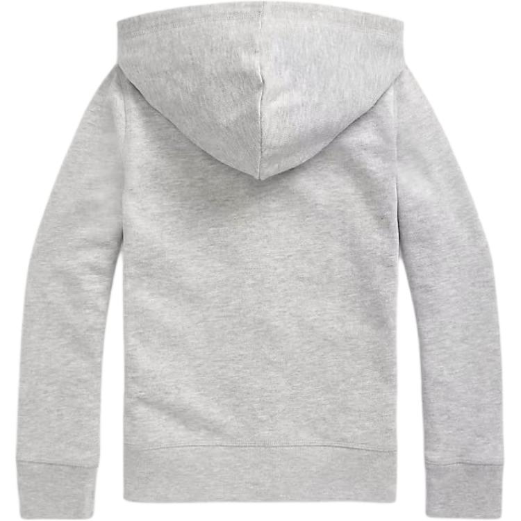 Polo Ralph Lauren Hoodie Ss26 Pony Logo Embroidery Full Zip Long Sleeve Kids Kids Hoodies 313833560-017