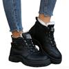Women's snow boots in autumn winter thick warmth simple comfortable versatile short boots for women
