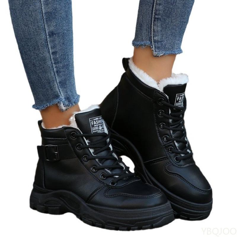 Women's Snow Boots  Autumn Winter Thick Warmth Simple Comfortable Versatile Short Boots for Women