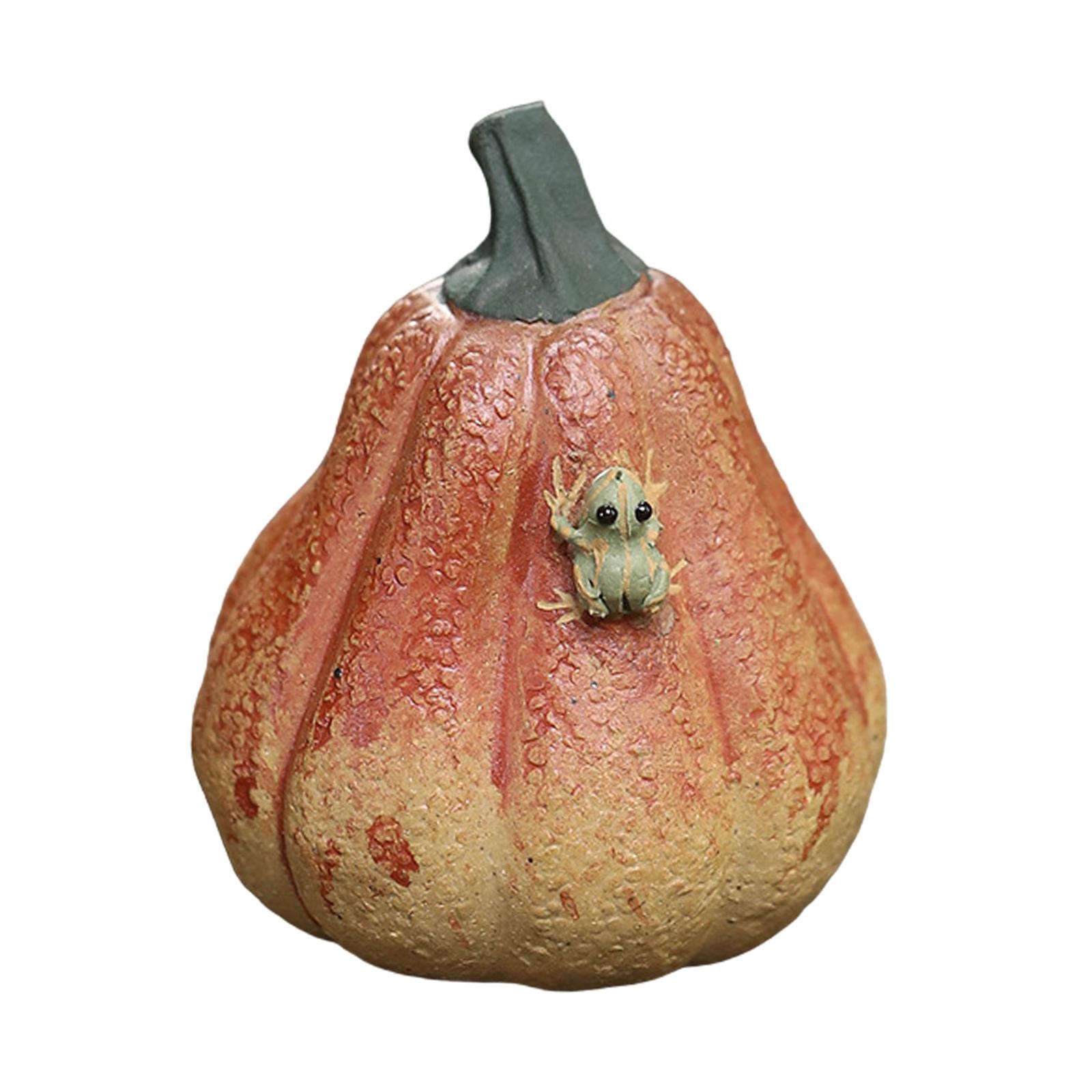 

Статуя лягушки-тыквы, домашний декор, коллекция, подарок на новоселье, настольное украшение для спальни, книжного шкафа, чайного домика, кабинета