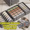 Bedroom Cabinet Drawer Underwear Organizer Wardrobe Clothes Organizer Socks Bra Clothing Storage Boxes Pants Socks Organizers