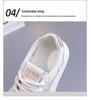 Sommer 2025 Weiße Plateau-Sneakers - Koreanische Version für Studentinnen