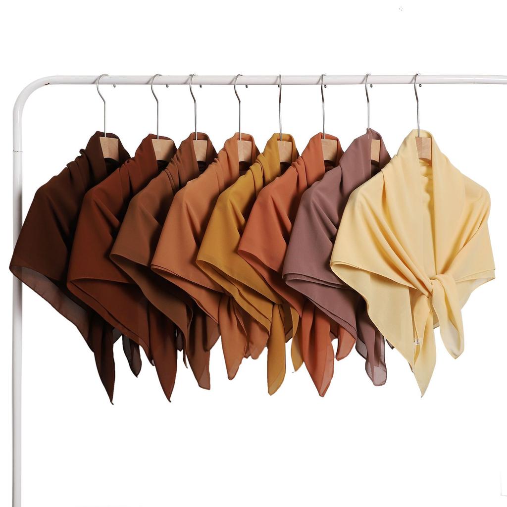 Solid Pearl Chiffon Women Scarf New Summer Girls Sunscreen Thin Scarves Soft Shawl Foulard Viscose Spring Lady Wrap Shawls