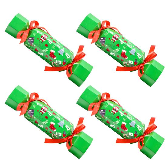 4 Pcs Candy Christmas Money Pull Pouch Surprise Pull Out Money Gift Holders for Cash DIY Christmas Party Money Box for Kids Adults