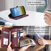 015 Style For Xiaomi Poco C75 4G/Redmi 14R 5G/14C 4G Case TPU+PU Leather Wallet Phone Cover with Straps