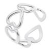 1/5/10pcs Mix Stainless Steel Rings For Women Men Accessories Heart Star Moon Amulet Open Adjustable Ring Vintage Jewelry Anillo
