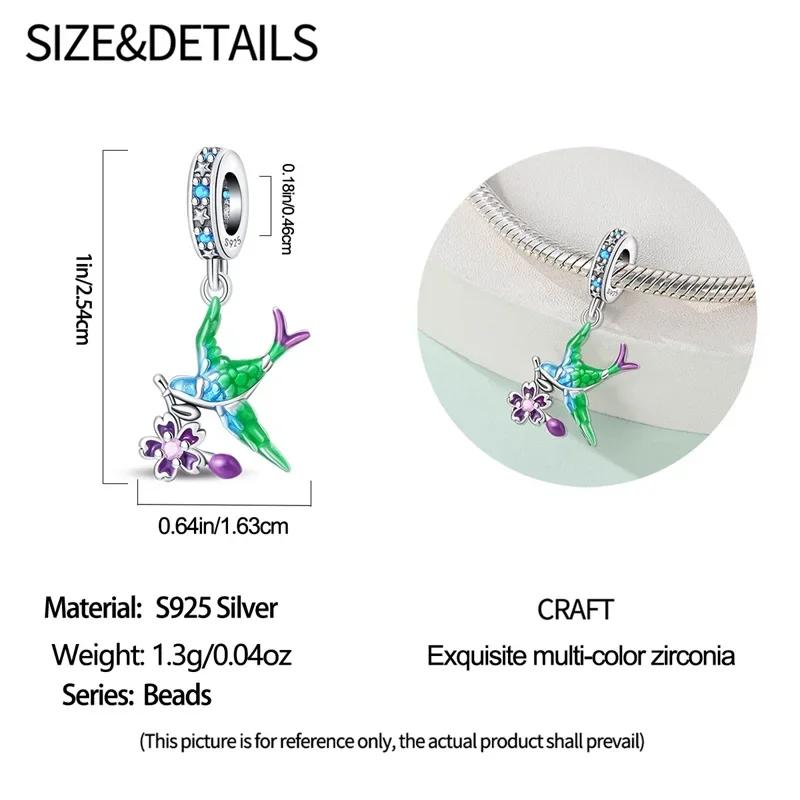 Copper Bouquet Of Flowers Cat Swallow Snail Butterfly Pendant Charms Beads Fit Bracelet Diy Birthday Jewelry Gift