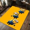 Despicable Minions Rug Carpet Office Decorative Carpet For Living Room Bedroom Door Mat Floor Rug Computer Chair Area Rug