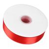 1.5inch Double Faced Satin Ribbon 99.5yd Red Polyester Ribbon for Wedding Chair Sashes Large Bows