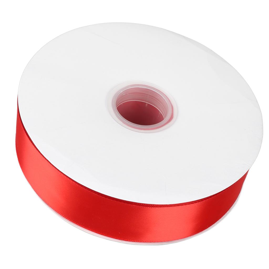 1.5inch Double Faced Satin Ribbon 99.5yd Red Polyester Ribbon for Wedding Chair Sashes Large Bows