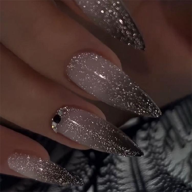 Stiletto mandlové tipy na nehty umělé nehty nalepovací na nehtovou tyčinku nalepovací na nehet lisovací na nehet umělé falešné nehty pro ženy dívky