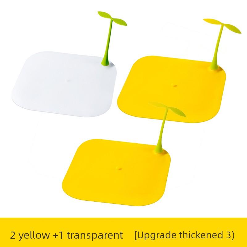 Little Bean Sprout Floor Drain Cover Toilet Kitchen Pest-Proof Deodorant Cover Silicone Anti-Insect Reverse String Flavor Floor Drain Cover Handy