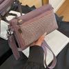 Fashion Rhinestone-Studded Shoulder Bags for Women Small Crossbody Bags Wrist Bag for Women Work Shopping and Meeting Friends Ladies' Holiday Gifts