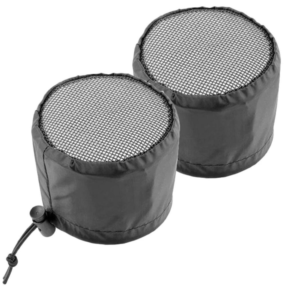 2Pcs Insect Proof Duct Filter Cover Elastic Band Ventilation Covers Grow Tents Vent Cover  Salon