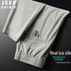 JEEP SPIRIT Pantalon Décontracté Homme en Soie Glacée