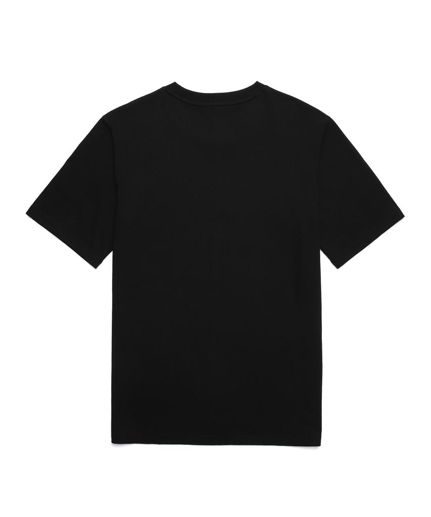 VANNWORKS Tsundere Bear Oversized Short Sleeve T-Shirt (Vndts239) Black