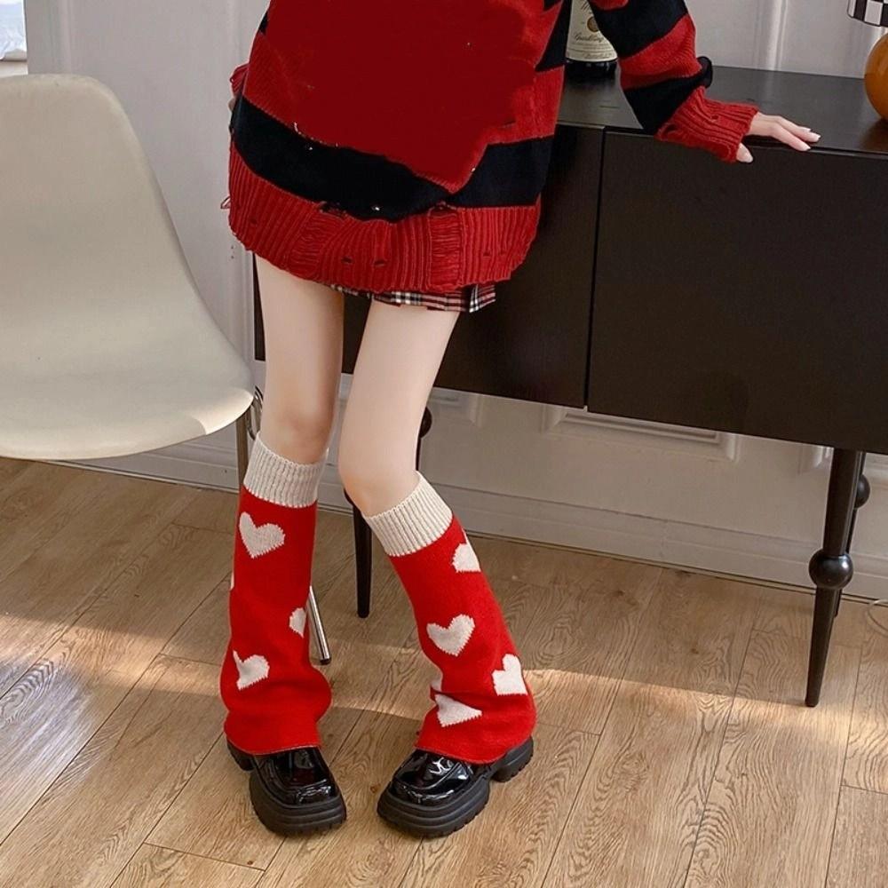 Heart Bow Leg Socks Spider Knee High Girls Stockings Breathable Lolita Boots Cover  Girl