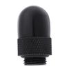 PC Water Cooling Tube Adapter G1/4 Inner Outer Dual Thread 90 Degree Rotary Water Tube Connector Adapter Black Silver 2 Colors