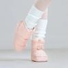 Girls' and Adult Women's Ballet Insulated Dance Shoes Winter Insulated Dance Shoes Velvet Ballet Shoes Anti Slip and Wear-resist