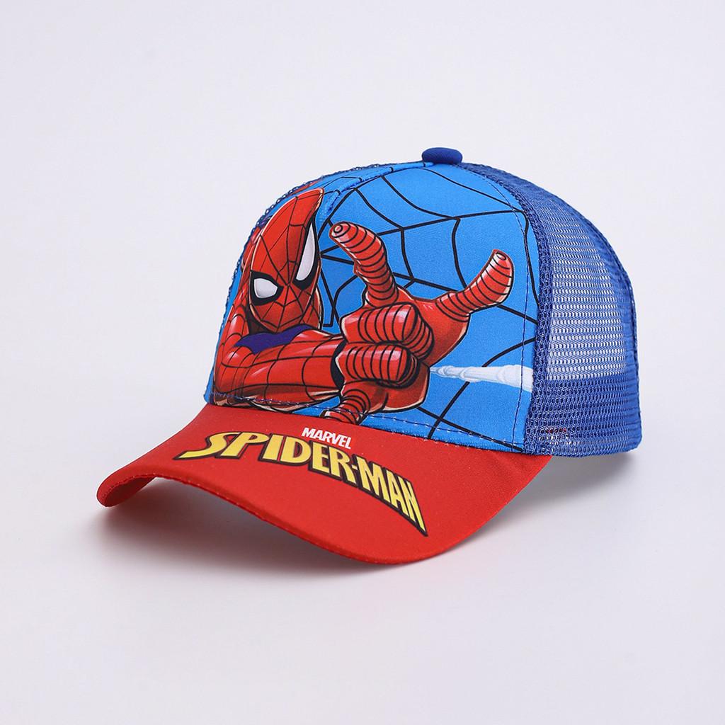 Childrens Cartoon Spider Man Baseball Cap With Breathable Polyester For Summer Outdoor Play