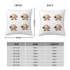 Marcel The Shell Shoes On  Square Pillowcase Cushion Cover Pillow Case Throw Pillow Cover for Home Bedroom Car