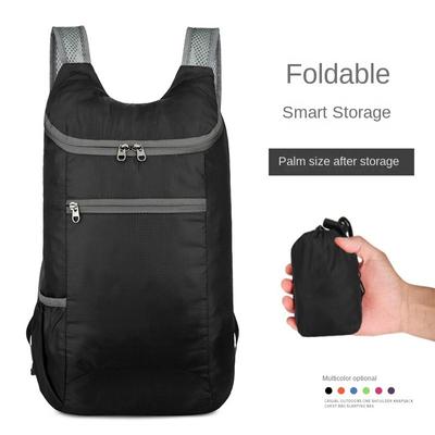 15L Folding Backpack Ultra-light Waterproof Camping Bag Men Women Skin Package Outdoor Mountaineering Travel Bags
