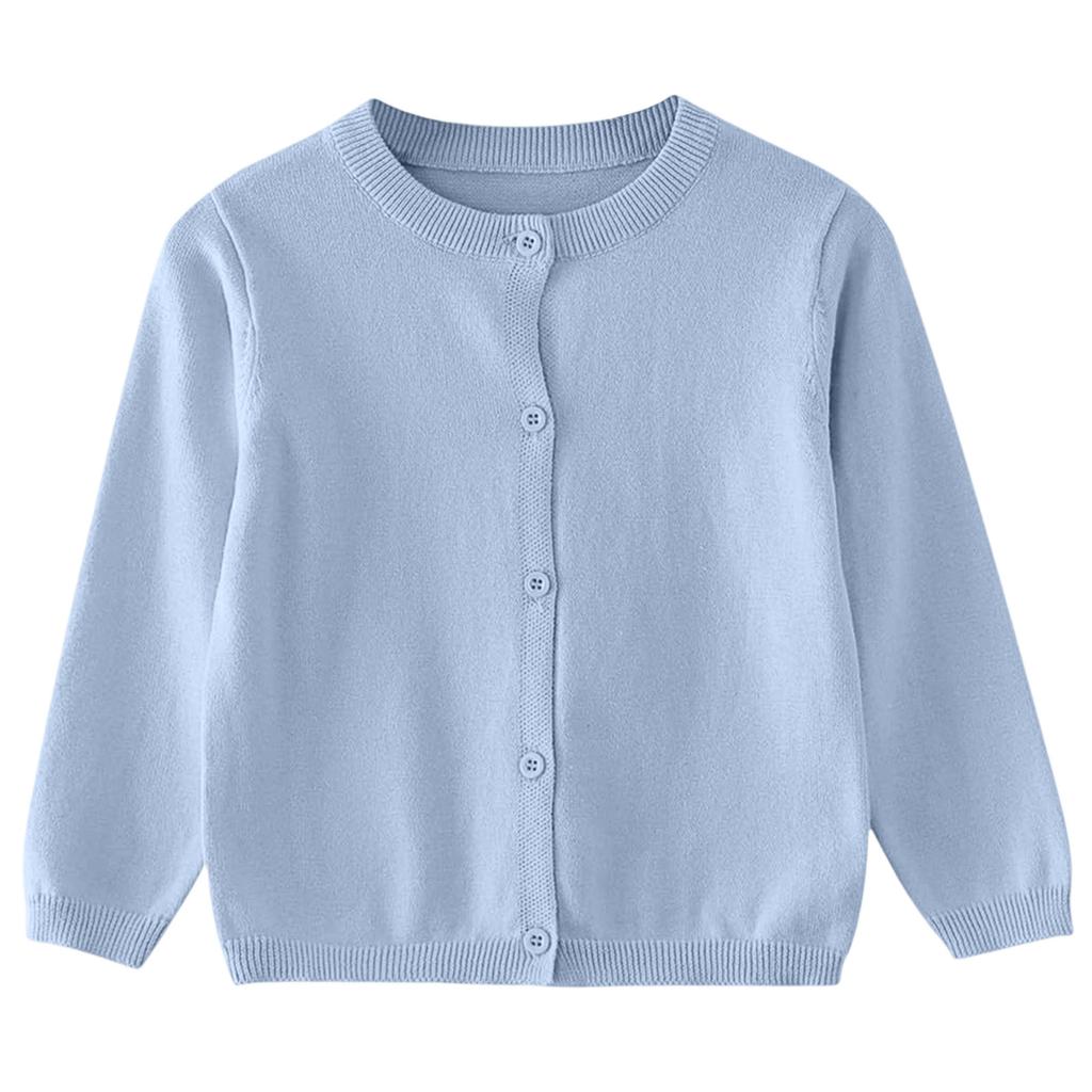 Toddler Kids Cardigan Sweater Knit Top for Boys and Girls