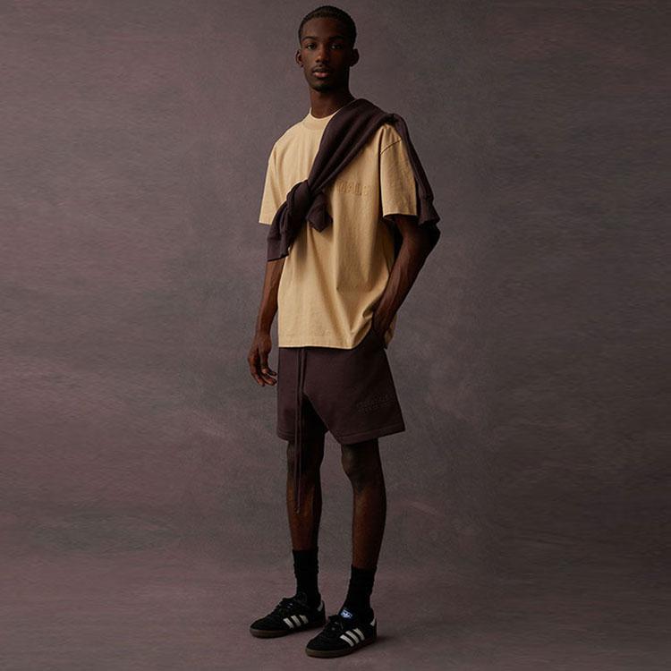 Fear of God Essentials Drawstring Sweatshorts Drop 2 SS23 Men Bottoms Plum ESSENTIAL160BT222005F
