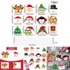 Snowman Reindeer Paper Masks Set With Festive Design For Christmas Events
