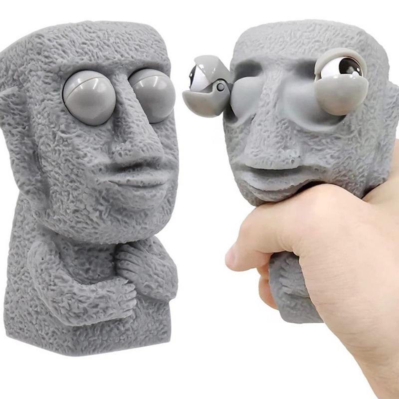 Funny Watermelon Pop Out Eyes Squishy Fidget Toys Anti-Stress Balls Fidget Vent Squeeze Stare Prank Toy Kids Birthday Gifts