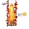 Ornamenti Stagionali Atmosferici Illuminati Appesi Oscillanti Fantasma Decorazione di Halloween con Telecomando, Grandi Figure in Tessuto Bianco Realistico Ornamento