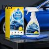 Upholstery Cleaner Foam 355ML Car Interior Foam, with Sponge & Microfiber Towel, Deep Cleaning Faux Leather Surface Auto Detailing Spray, Lemon Scent