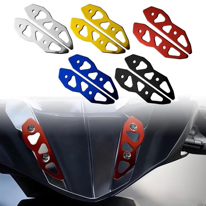 Aluminum Motorcycle Windshield Holder Motorcycle Windshield Mounting Kit Windshield Bracket Quick Fixing for AEROX