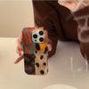 Retro four-color leopard pattern stitching phone case for IPhone 17 air 17pro 16 16pro 16promax 15 15promax 14 14pro 13 13pro 12