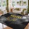 Nirvana Design Crystal Velvet Rug Soft Decorative Mat for Bedroom Entrance