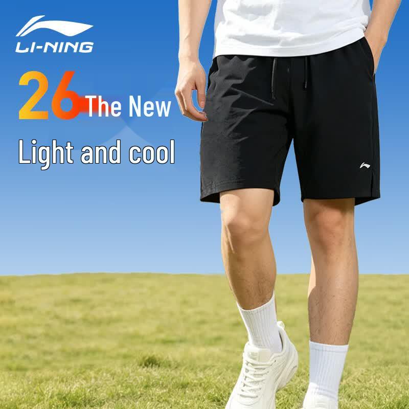 Li-Ning Men s 2026 Summer Quick-Dry Sports Shorts M
