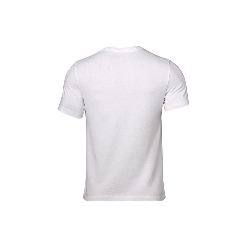 Nike Letter Pattern Printed Crew Neck Straight Cut Short Sleeve T-Shirt Men Tops White CZ0592-100