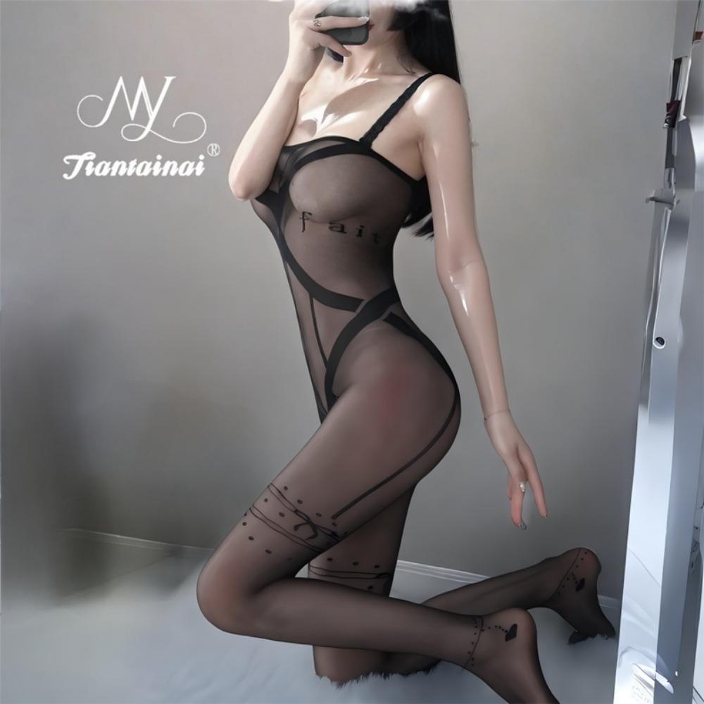 Sex Stockings, Sexy Passion Underwear, Open Mesh Uniform Suit, Tempting Small Breasts To Gather and Show Big Breasts