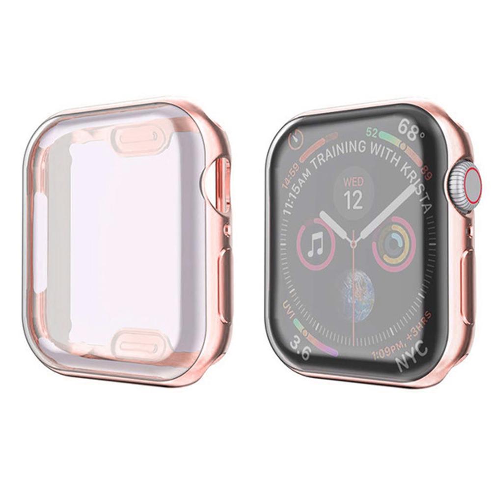 Screen Protector For Apple Watch Case 9 8 45mm 41mm 44MM 40MM TPU bumper Cover 42mm 38MM accessories Apple watch series 7 SE 6 3