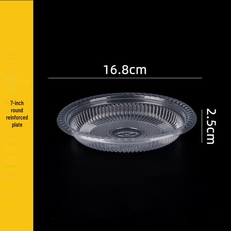 Disposable Round Plastic Plates