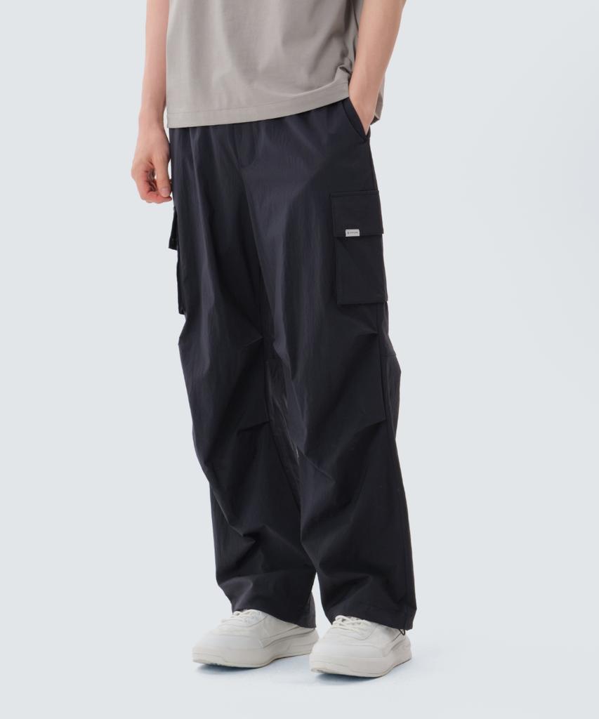 SNOWPEAK APPAREL Root String Wide Pants (S25Murpt64) Navy