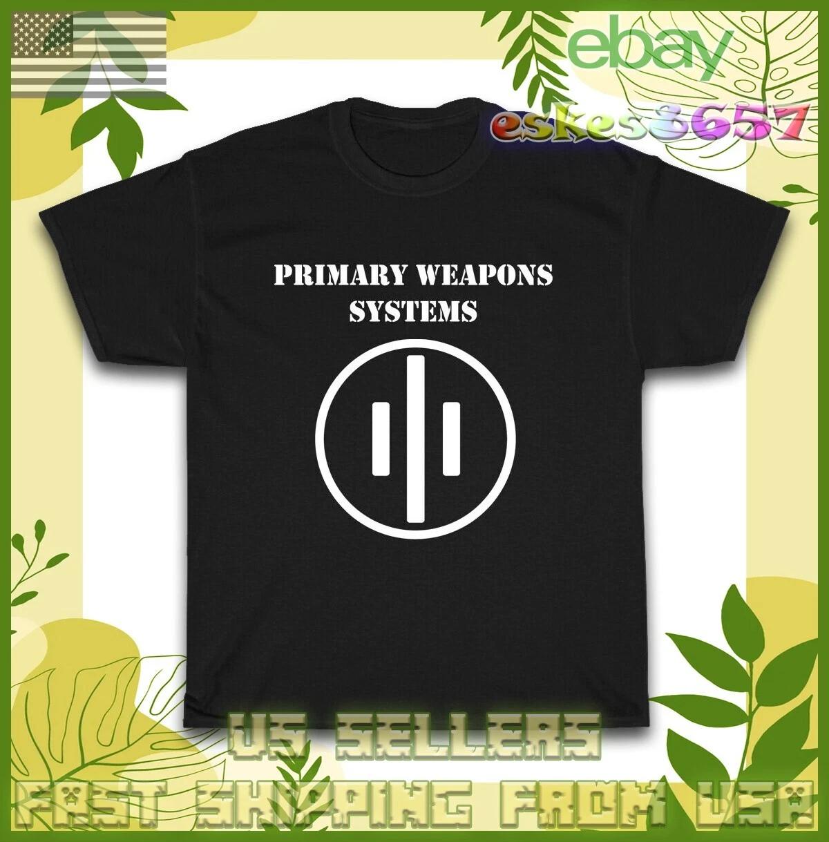 

New Primary Weapons Systems Logo Men s T-shirt American Style T Shirt M
