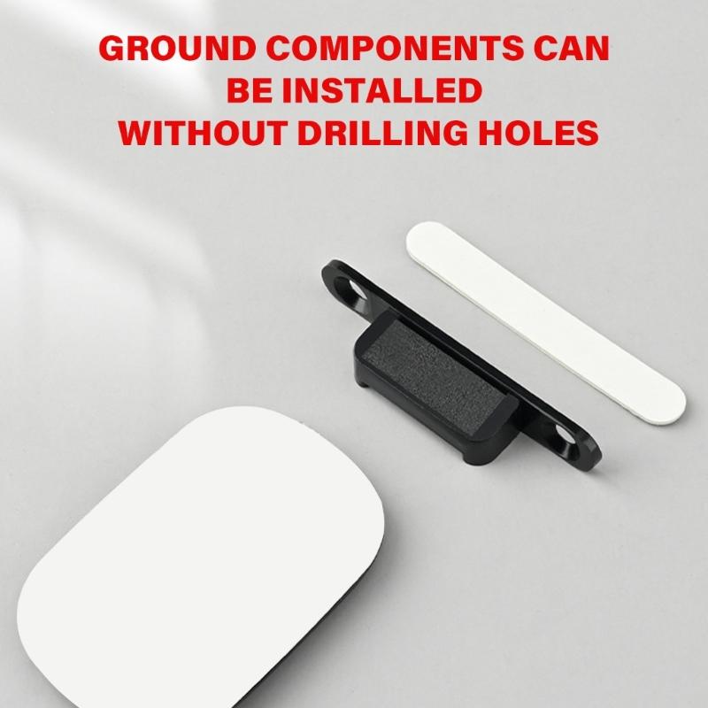 Floor Mounted Door Suction  Resistant Designs Windproof Door Catch Multifunction Door Suction Suitable for Home Use