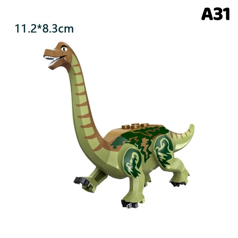 Dinosaurs World Dinosaurs Model Diy Bricks Toys Building Blocks Assemble Educational Toys For Kids Xmas Gifts