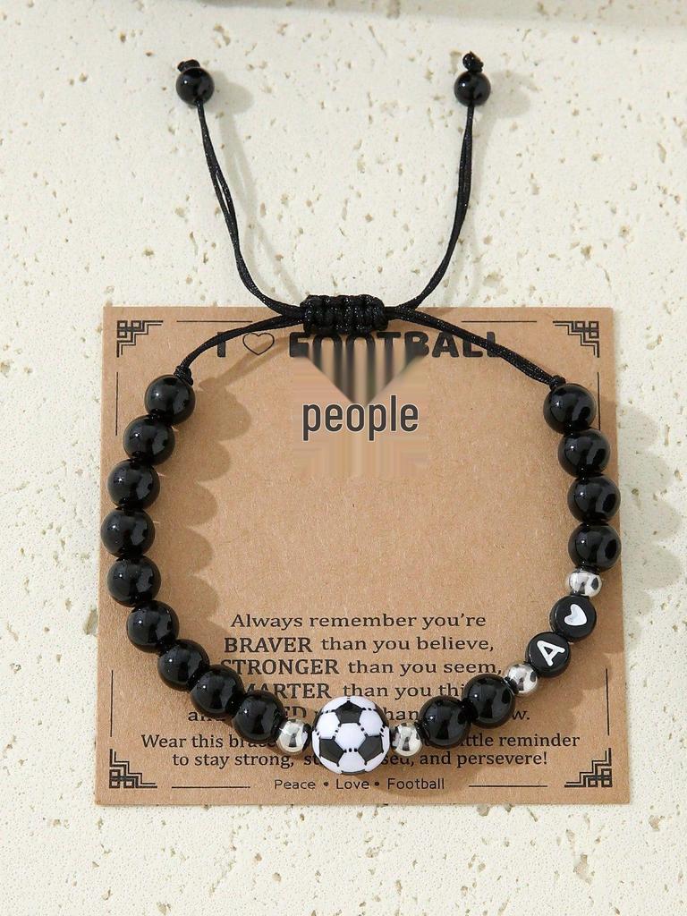 Alloy Football Pendant - Retro Fashion DIY Bracelet & Necklace Accent