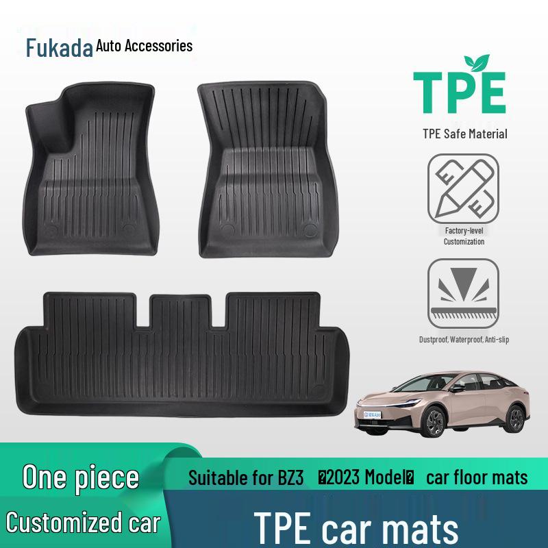 Toyota BZ3 2023 TPE Car Floor Mats - Custom Fit for Toyota