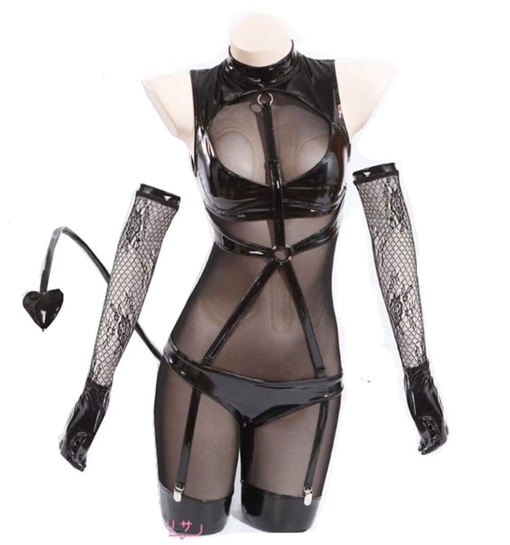 

[Лаванда] Костюм для косплея Маюри Ханю, Рождественский костюм на Хэллоуин, Маленький дьявол, M+