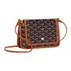 Goyard Plumet Y Monogram Multi-Pocket Detachable Shoulder Strap Canvas And Leather WOC Envelope Clutch Crossbody Shoulder Bag Unisex bags PLUMETPMLTY