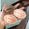 Tattoo Practice Skin 5D Lip Practice Silicone Skin Microblading Supplies For Permanent Makeup Lip Blush Training