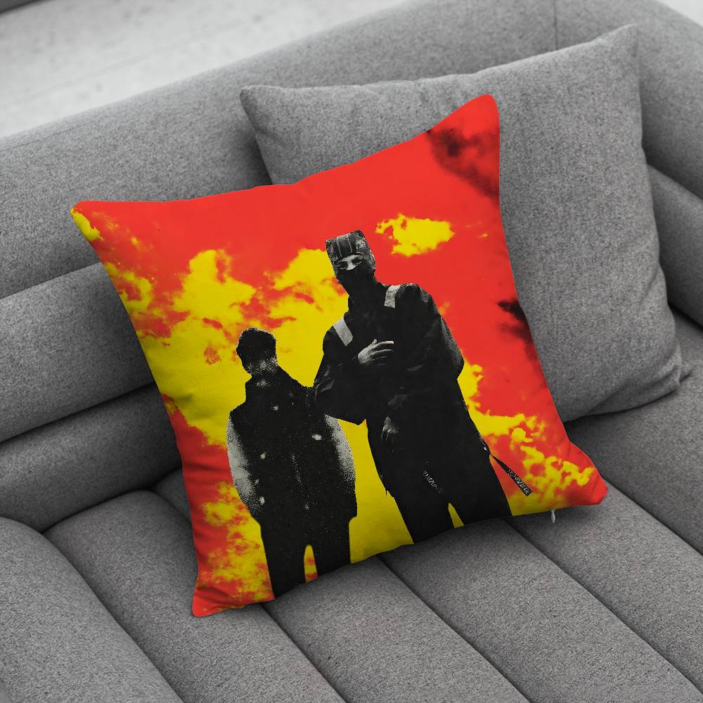 TTwenty One PPilots Clancy Blurryface Pillow Case Sofa Living Room Bedroom Headboard Backrest Cushion Square Cushion Nap Time
